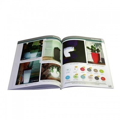 customized printing furniture catalogue size A4 with matte lamination