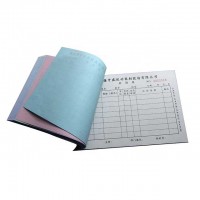 size A5 printing customized design carbonless Duplicate carbonless Orderbook