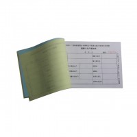 size A5 triplicate  warranty cash order receipt carbonless book