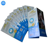 custom folding brochure advertising flyer foldable flyers leaflet printing