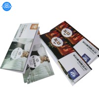 Custom a5 a4 size fold flyer, brochure printing service