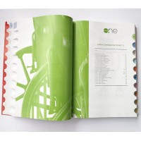 offset printed paperback catalogue printing