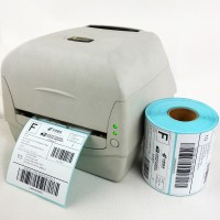 cheap roll direct thermal label blank label barcode label for zebra